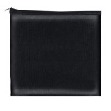 Borseta, Zamo&reg;, pentru Accesorii Irigator Bucal sau Periute Electrice, 12x12cm, cu Fermoar, Neagra