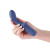 Vibrator Punctul G Desire - Fortuna, Albastru Cobalt, 16.5 cm, NS Toys