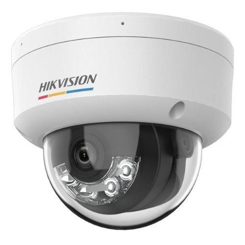 Camera IP 2MP, ColorVu, lentila 4mm, Smart Hybrid Light, IR 30m, lumina alba 30m, microfon, PoE, IK08 - Hikvision DS-2CD1127G2H-LIU(4mm) SafetyGuard S