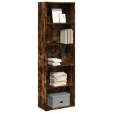vidaXL Bibliotecă, stejar fumuriu, 60x30x189 cm, lemn prelucrat 857921