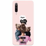 Husa silicon pentru Xiaomi Mi 9, Mom Of Girls