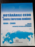 Hotararile Cedo in cauzele impotriva Romaniei 1994-2009 (vol.3)