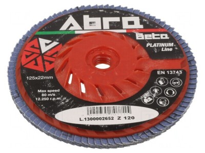 Disc de Şlefuit cu Lambouri Ventilat 125mm 22,23mm foto