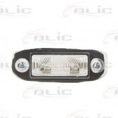 Iluminare numar de circulatie VOLVO S40 II (MS) (2004 - 2016) BLIC 5402-052-11-905