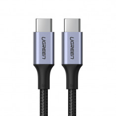 Cablu Ugreen USB Tip C - USB Tip C Putere De Livrare 100W Încărcare Rapidă FCP 5A 3m Cablu Gri (90120 US316)
