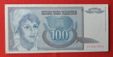 100 Dinara anul 1992 Bancnota Una suta dinari - Iugoslavia - Jugoslavije