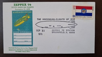 ZEPPELIN 1976 ZEPEX 76 40 ani aniversare foto