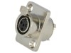Soclu XLR mini 4 pini mamă &Oslash;15mm