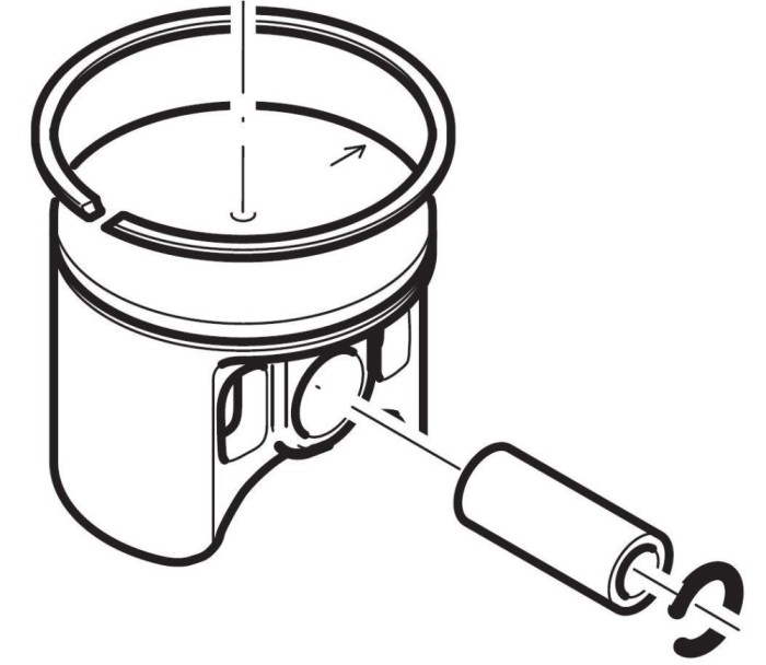 Piston Dolmar PS460 &Oslash;43mm Golf