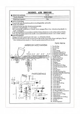 3 Nozzle for HS-80 Airbrush ???? foto