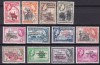 Ghana 1957 vederi MI 5-16 ( supratipar pe Coasta de Aur) MNH, Nestampilat