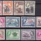 Ghana 1957 vederi MI 5-16 ( supratipar pe Coasta de Aur) MNH