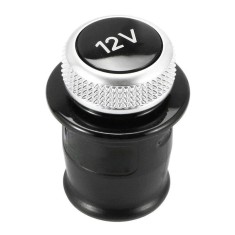 Capac bricheta auto cromat priza de 12V Volkswagen, Skoda, Audi, Seat