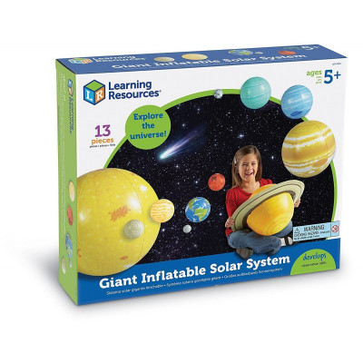 Sistemul solar gonflabil Learning Resources, material foarte rezistent, 5 - 9 ani foto