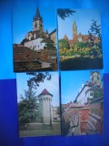 HOPCT LOT 2206 ASPECTE DIN...JUD SIBIU -4 CARTI POSTALE-NECIRCULATE