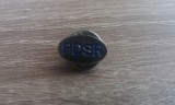 QW9 I 7 - Insigna - tematica politica - initialele PDSR, Romania de la 1950