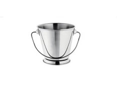 Sosiera tip galetusa, Inox, Argintiu, 9 cm