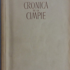myh 546s - PETRU DUMITRIU - CRONICA DE LA CIMPIE - ED 1955