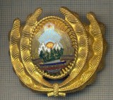 Y 1535 INSIGNA-MILITARA-EMBLEMA COIFURA- OFITER -RSR -PENTRU COLECTIONARI