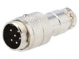 Mufă Microfon 6 Pin Cablu Drept