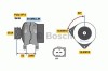 Generator / Alternator FORD MONDEO IV Turnier (BA7) (2007 - 2016) BOSCH 0 986 081 190