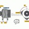 Generator / Alternator FORD MONDEO IV Turnier (BA7) (2007 - 2016) BOSCH 0 986 081 190