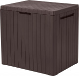 Cutie de depozitare Keter City 113L, maro