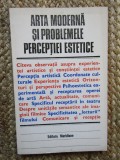 NINA NICOLAEVA - ARTA MODERNA SI PROBLEMELE PERCEPTIEI ESTETICE