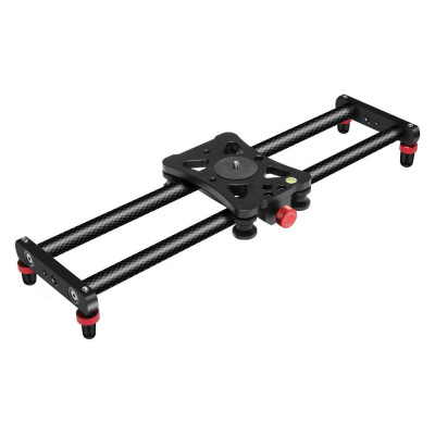 Mini Slider SLDM din fibra de carbon 40cm pentru camere video si DSLR foto