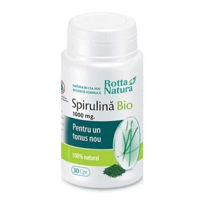 Spirulina 1000mg Rotta Natura 30cps foto