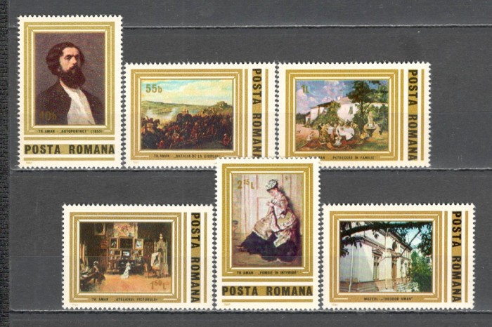 Romania.1981 150 ani nastere Th.Aman-Pictura ZR.674