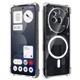 Husa Nothing Phone (3a) Pro Techsuit Shockproof Clear Silicone MagSafe, transparenta