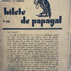 Bilete de papagal 1937-1938 nr. 33 vol. IV Arghezi