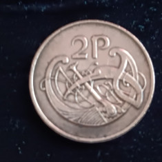 M3 C50 - Moneda foarte veche - 2 pence - Irlanda - 1980