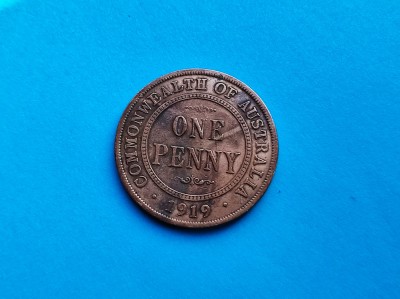 Ohe Penny 1919 Australia foto