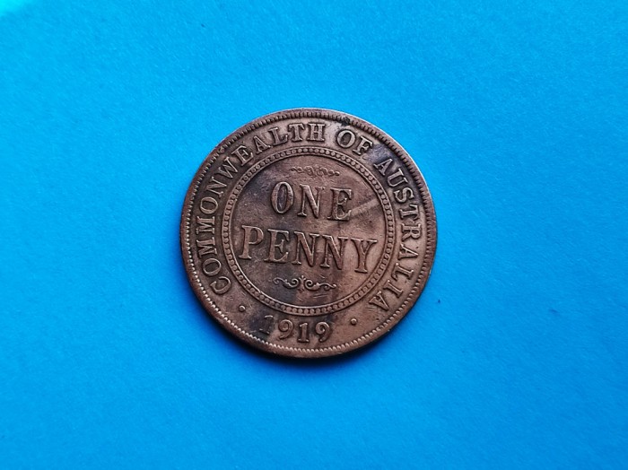 Ohe Penny 1919 Australia