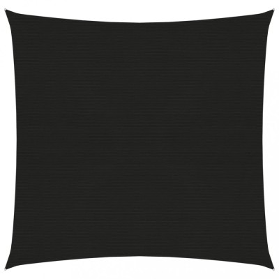 Gossi panza parasolar, negru, 3,6 x 3,6 m, hdpe, 160 g/m2 foto