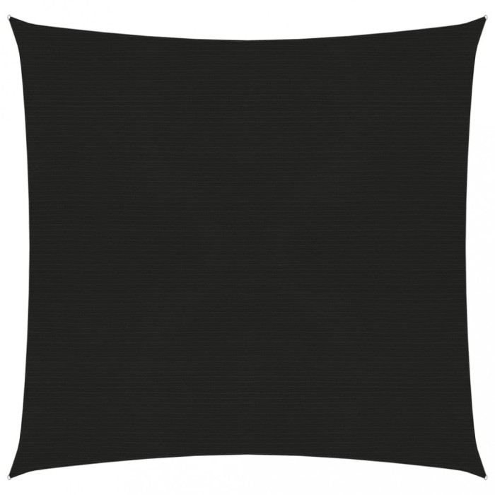 Gossi panza parasolar, negru, 3,6 x 3,6 m, hdpe, 160 g/m2