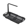 Organizator Chiuveta Extensibil Fufre, Plastic Negru, 17.8 x 27 x 34-44 cm, Suport Bureti, Detergenti, Accesorii Bucatarie