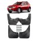 Set 4 Aparatori Noroi Dedicate Fata si Spate Compatibile cu Dacia Duster MK I (2010 , 2015)
