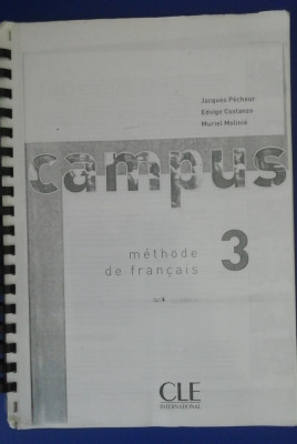 myh 32f - Methode de francais - Campus 3 foto