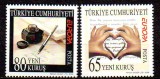 TURCIA 2008, EUROPA CEPT, serie neuzata, MNH, Nestampilat