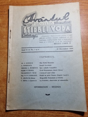 revista avantul, liceul stirbei voda calarasi 15 decembrie 1939-curtea de arges foto