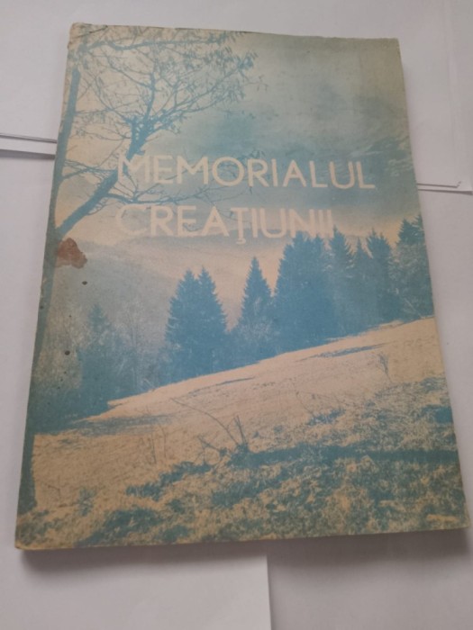 Carte memorialul creatiunii