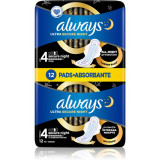 Always Ultra Secure Night absorbante 12 buc