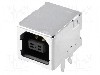 Conector USB B, pentru PCB, JST - UBB-4R-D14T-4D