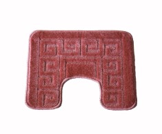 Set 2 Covorase Baie Antiderapant Ethnic 2580 - 50x80, 40x50, Roz foto