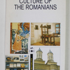 THE WRITTEN CULTURE OF THE ROMANIANS , 1996, PLIANT DE PREZENTARE