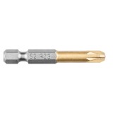 Bit PZ3x50 mm pentru surubelnita electrica, prindere 1/4, Graphite