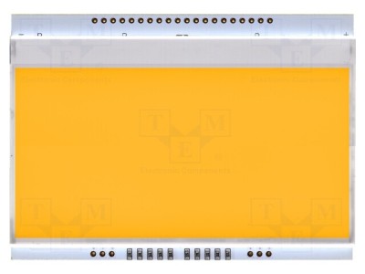Iluminare de Fundal LED 94x67mm Ambră foto